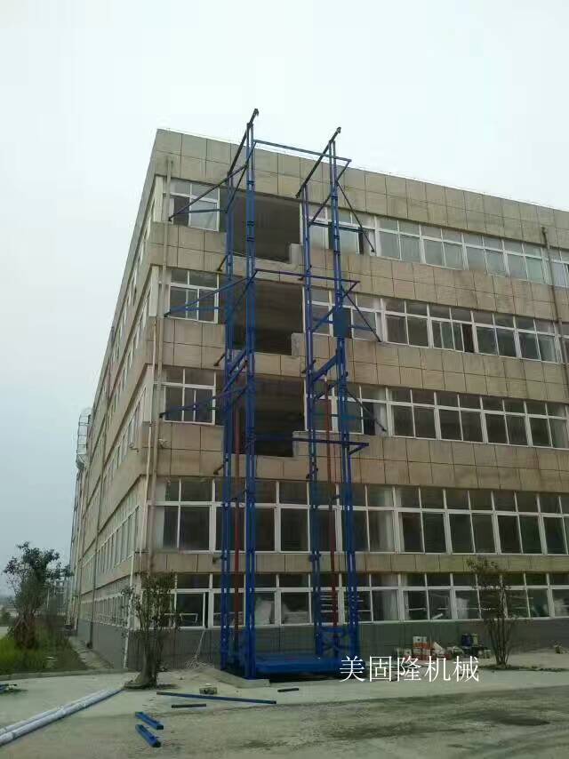 宁德室外双臂导轨式升降机厂家